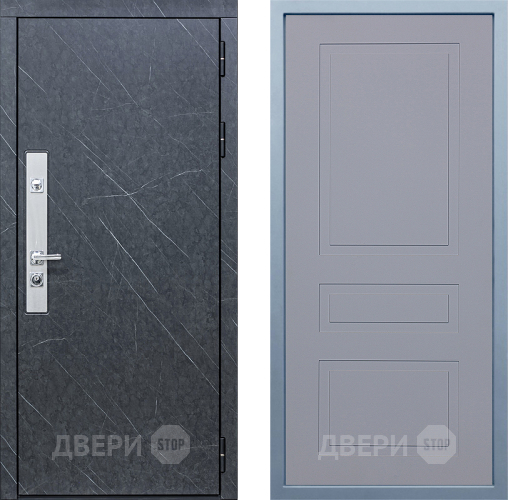 Входная металлическая Дверь Дива МХ-26 STR Н-13 Силк Маус в Павловском Посаде