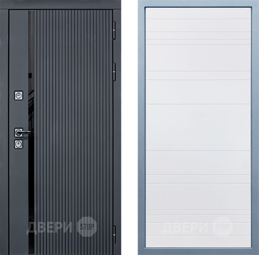 Входная металлическая Дверь Дива МХ-46 STR Д-5 Белый в Павловском Посаде