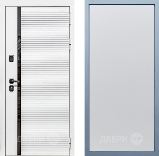 Входная металлическая Дверь Дива МХ-45 Белая STR Н-1 Белый в Павловском Посаде