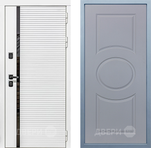 Дверь Дива МХ-45 Белая STR Д-8 Силк Маус в Павловском Посаде