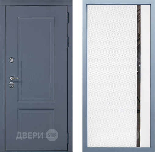 Дверь Дива МХ-38 STR МХ-47 Белый матовый в Павловском Посаде