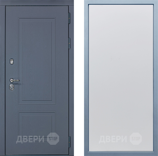 Входная металлическая Дверь Дива МХ-38 STR Н-1 Белый в Павловском Посаде