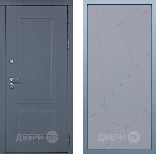 Входная металлическая Дверь Дива МХ-38 STR Д-11 Силк Маус в Павловском Посаде