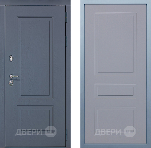 Входная металлическая Дверь Дива МХ-38 STR Н-13 Силк Маус в Павловском Посаде