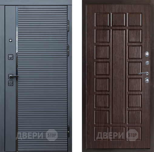Входная металлическая Дверь Престиж Черная Линия Престиж Венге в Павловском Посаде