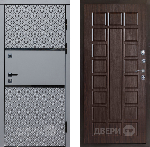 Входная металлическая Дверь Престиж Ромб Престиж Венге в Павловском Посаде