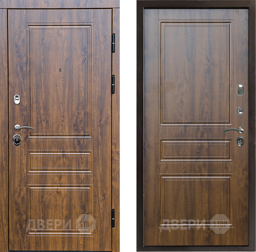 Входная металлическая Дверь Престиж Классика Дуб Классика Дуб в Павловском Посаде