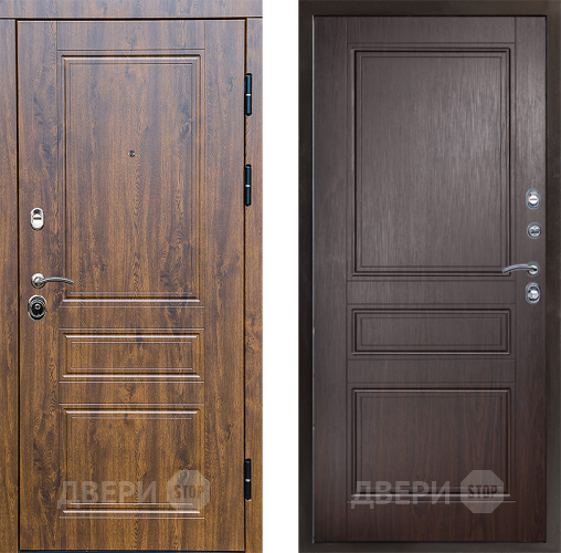 Входная металлическая Дверь Престиж Классика Дуб Классика Венге в Павловском Посаде