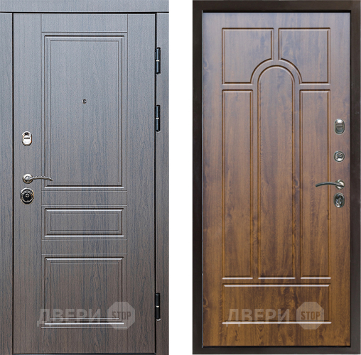 Входная металлическая Дверь Престиж Классика Венге Арка Дуб в Павловском Посаде