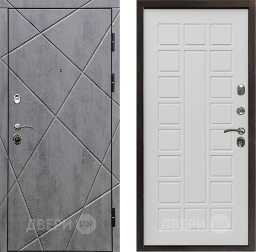 Входная металлическая Дверь Престиж Лучи Престиж Бежевый мат в Павловском Посаде