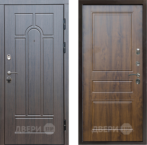 Входная металлическая Дверь Престиж Арка Классика Дуб в Павловском Посаде