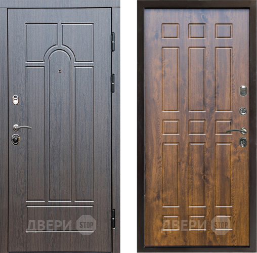 Входная металлическая Дверь Престиж Арка Спарта Дуб в Павловском Посаде