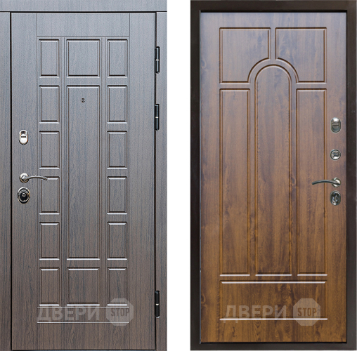 Входная металлическая Дверь Престиж Престиж Арка Дуб в Павловском Посаде