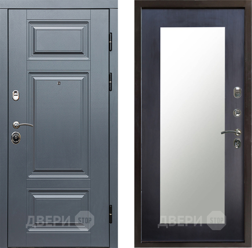 Входная металлическая Дверь Престиж Премиум Зеркло Пастораль Венге в Павловском Посаде