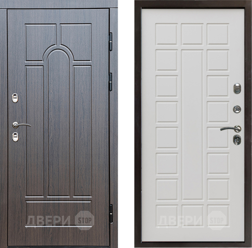 Входная металлическая Дверь Престиж TERMO с терморазрывом Арка Престиж Бежевый мат в Павловском Посаде