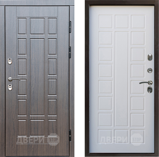 Входная металлическая Дверь Престиж TERMO с терморазрывом Престиж Престиж Белое дерево в Павловском Посаде