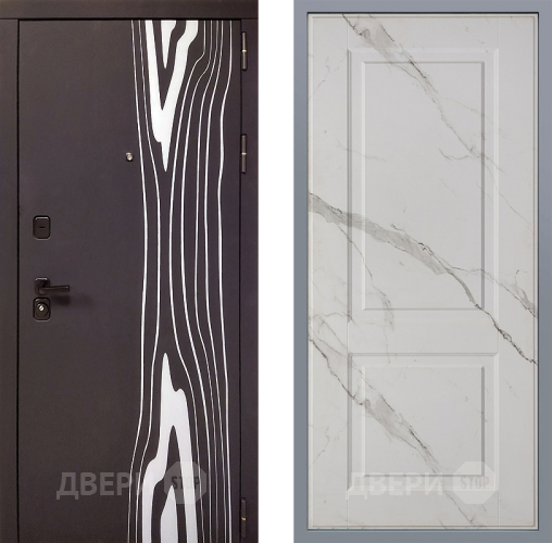 Дверь Заводские двери Леванте Доррен Мрамор белый в Павловском Посаде