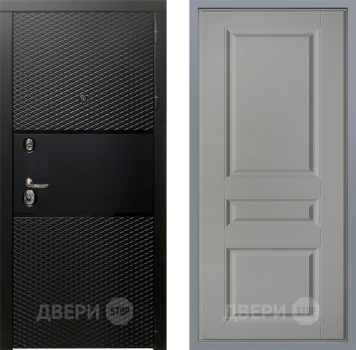 Дверь Заводские двери Тефлон Стокгольм Грей софт в Павловском Посаде