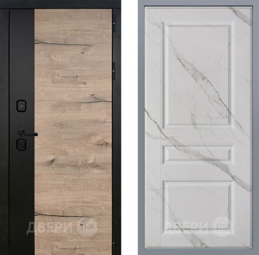 Дверь Заводские двери Ларте Стокгольм Мрамор белый в Павловском Посаде