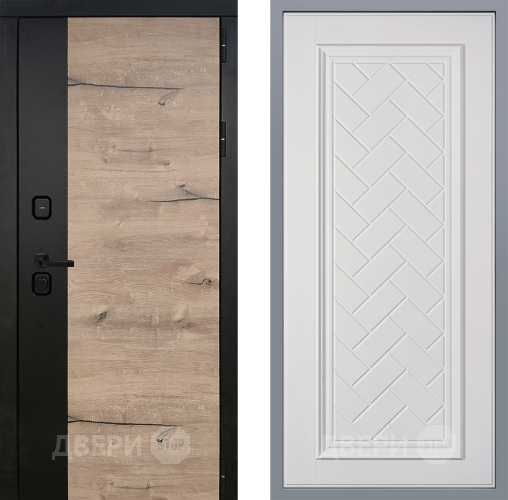 Дверь Заводские двери Ларте Упра Белый софт в Павловском Посаде