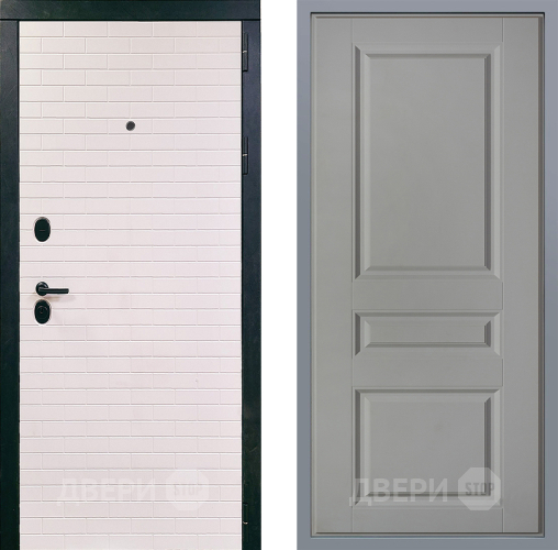 Дверь Заводские двери Сохо Стокгольм Грей софт в Павловском Посаде