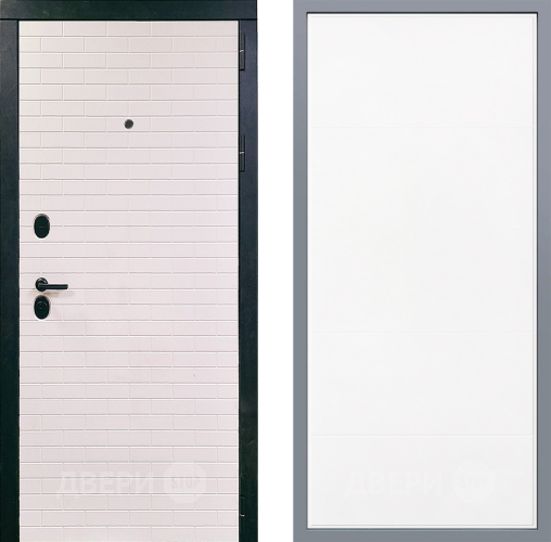 Дверь Заводские двери Сохо Тривия Белый софт в Павловском Посаде