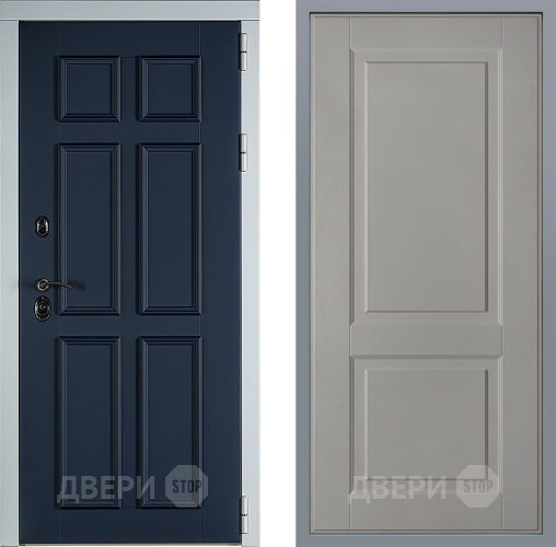 Дверь Заводские двери Стокгольм Доррен Грей софт в Павловском Посаде