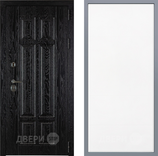 Дверь Заводские двери Мюнхен Тривия Белый софт в Павловском Посаде