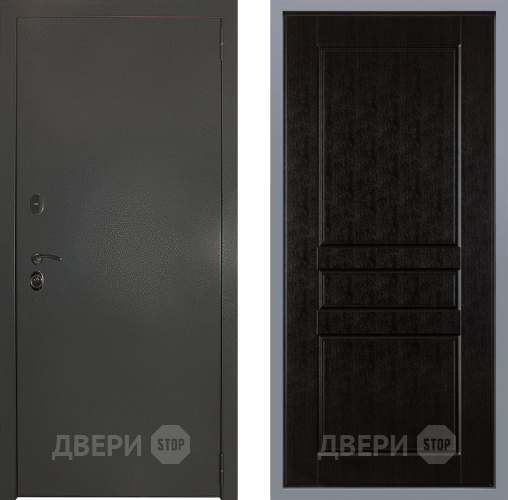 Дверь Заводские двери Эталон 3к антик серебро К-2 Венге в Павловском Посаде