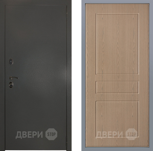 Дверь Заводские двери Эталон 3к антик серебро К-2 Беленый дуб в Павловском Посаде