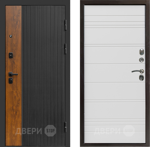 Входная металлическая Дверь Престиж Prestizh Line Белый в Павловском Посаде