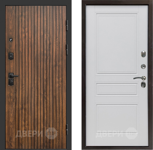 Входная металлическая Дверь Престиж Tvist Классика Белый матовый в Павловском Посаде