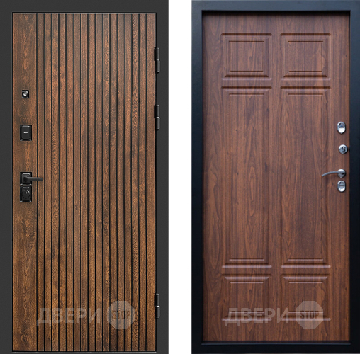 Входная металлическая Дверь Престиж Tvist Премиум Орех темный в Павловском Посаде