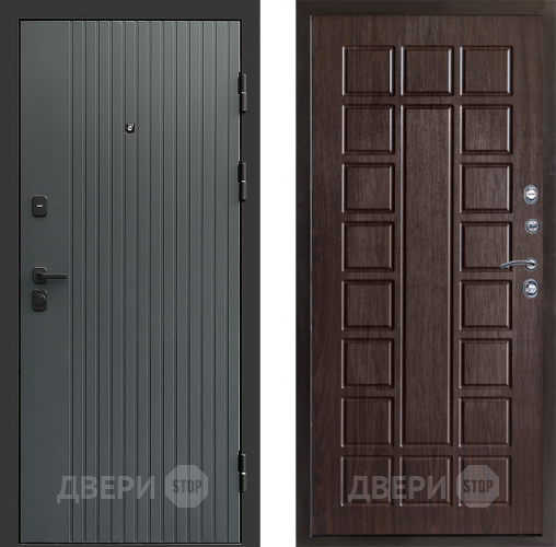 Входная металлическая Дверь Престиж Tvist Grey Престиж Венге в Павловском Посаде