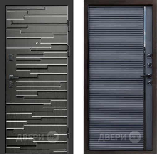 Входная металлическая Дверь Престиж Rivera Porte Черный кварц в Павловском Посаде