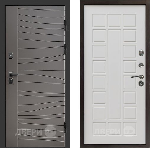 Входная металлическая Дверь Престиж Siciliya Престиж Бежевый мат в Павловском Посаде