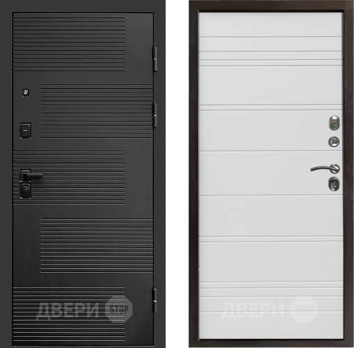 Входная металлическая Дверь Престиж Favorit Line Белый в Павловском Посаде