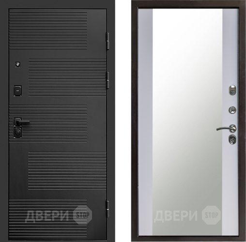Дверь Престиж Favorit Зеркало Белый софт в Павловском Посаде