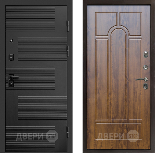Входная металлическая Дверь Престиж Favorit Арка Дуб в Павловском Посаде