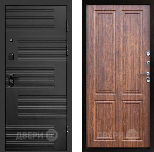 Входная металлическая Дверь Престиж Favorit Премиум Орех светлый в Павловском Посаде