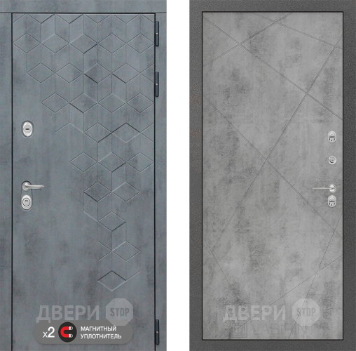 Входная металлическая Дверь Лабиринт (LABIRINT) Бетон 24 Бетон светлый в Павловском Посаде