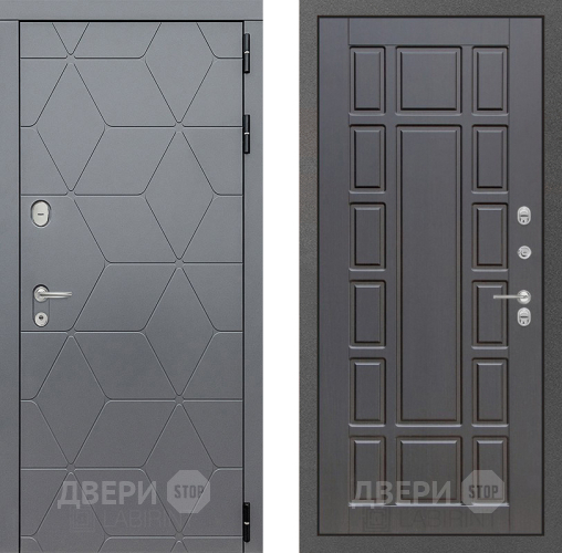 Входная металлическая Дверь Лабиринт (LABIRINT) Cosmo 12 Венге в Павловском Посаде