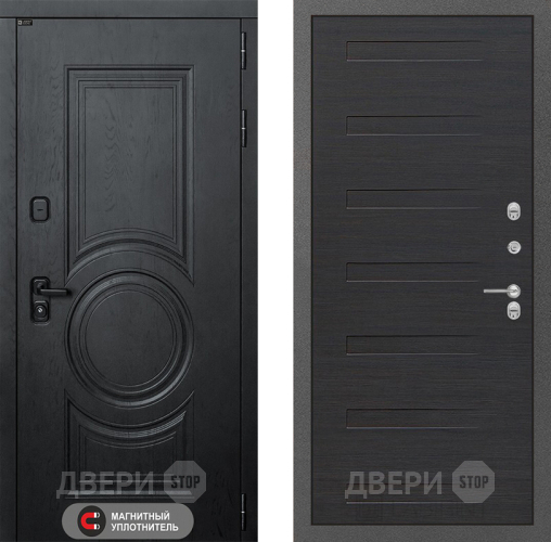Входная металлическая Дверь Лабиринт (LABIRINT) Гранд 14 Эковенге поперечный в Павловском Посаде