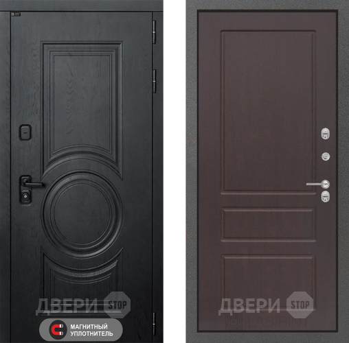 Дверь Лабиринт (LABIRINT) Гранд 03 Орех премиум в Павловском Посаде