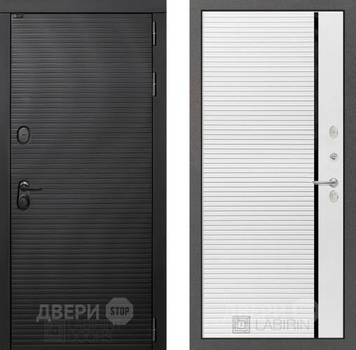Дверь Лабиринт (LABIRINT) Вулкано 22 Белый софт в Павловском Посаде