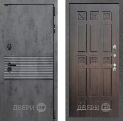 Входная металлическая Дверь Лабиринт (LABIRINT) Инфинити 16 VINORIT Алмон 28 в Павловском Посаде