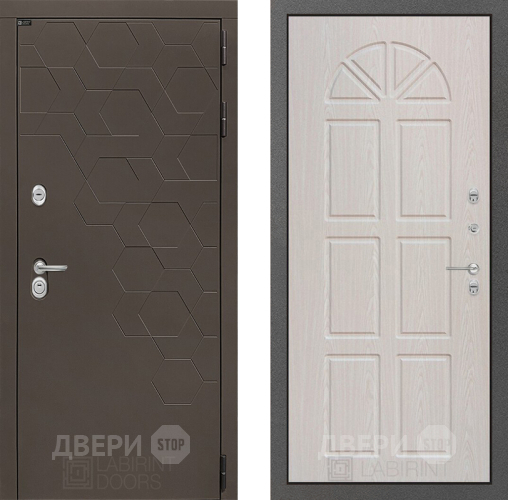 Дверь Лабиринт (LABIRINT) Смоки 15 VINORIT Алмон 25 в Павловском Посаде