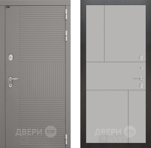 Входная металлическая Дверь Лабиринт (LABIRINT) Формо 21 Грей софт в Павловском Посаде