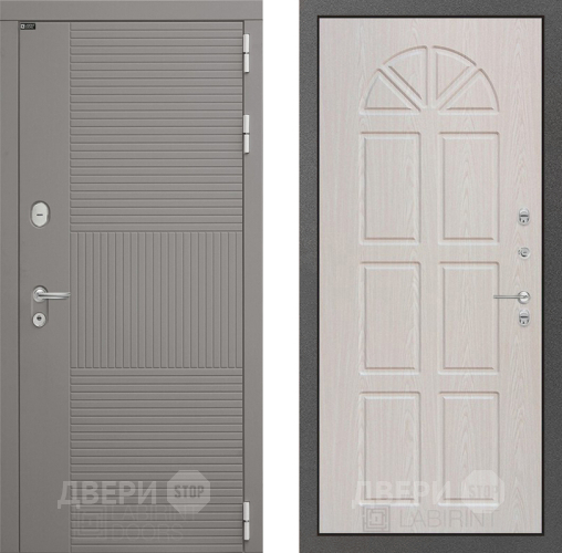 Входная металлическая Дверь Лабиринт (LABIRINT) Формо 15 VINORIT Алмон 25 в Павловском Посаде