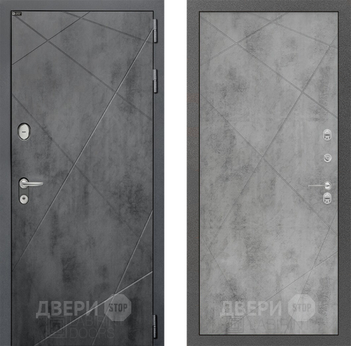Дверь Лабиринт (LABIRINT) Лофт 24 Бетон светлый в Павловском Посаде